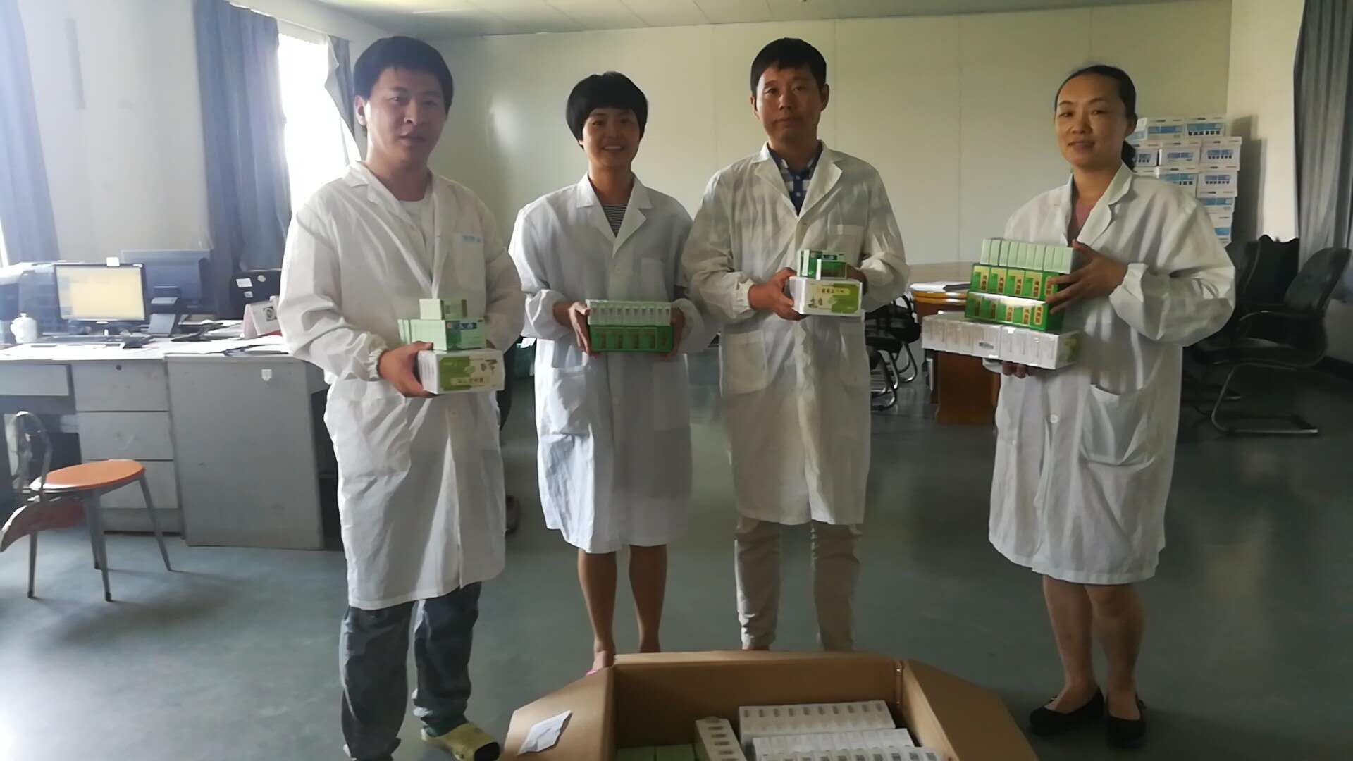 夏日酷暑保生產，清涼送至員工手——記仁和制藥“送清涼”活動